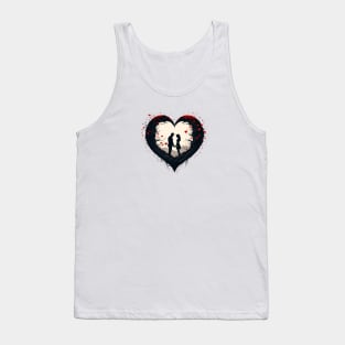 Love's Reflection - Valentines Day Essential Tank Top